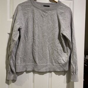 J. Crew Light Gray Knit Top